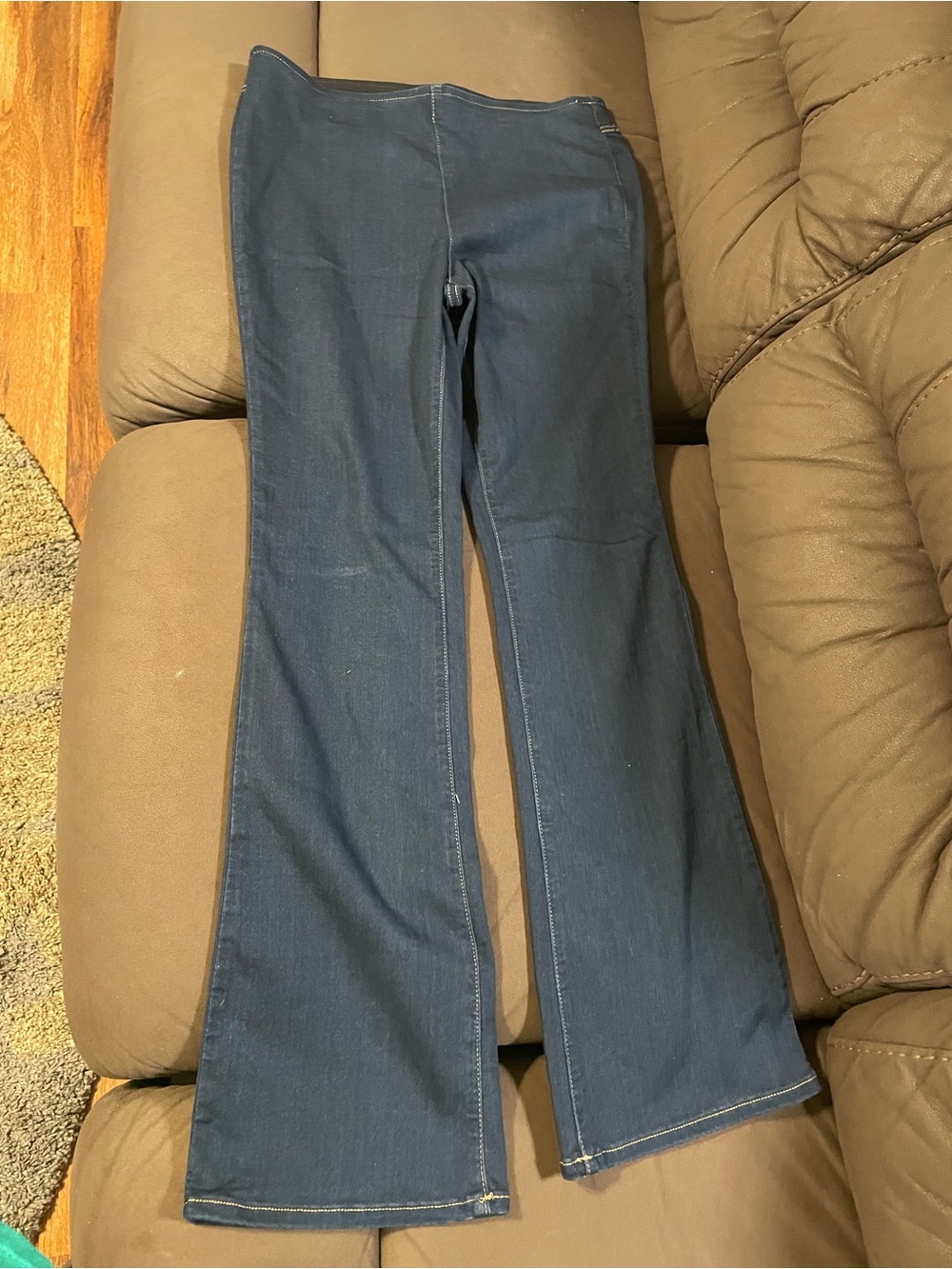 1822 Denim Dark Indigo Flare Jeans